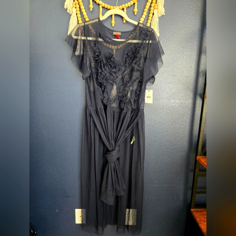 NWT, No Longer available Online,  Vince Camuto Mesh Dress, Size S